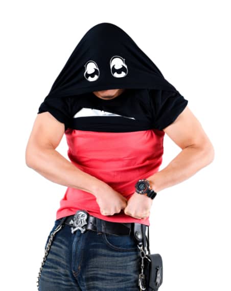 BOSSRUSH　ロゴ TシャツA　黒商品